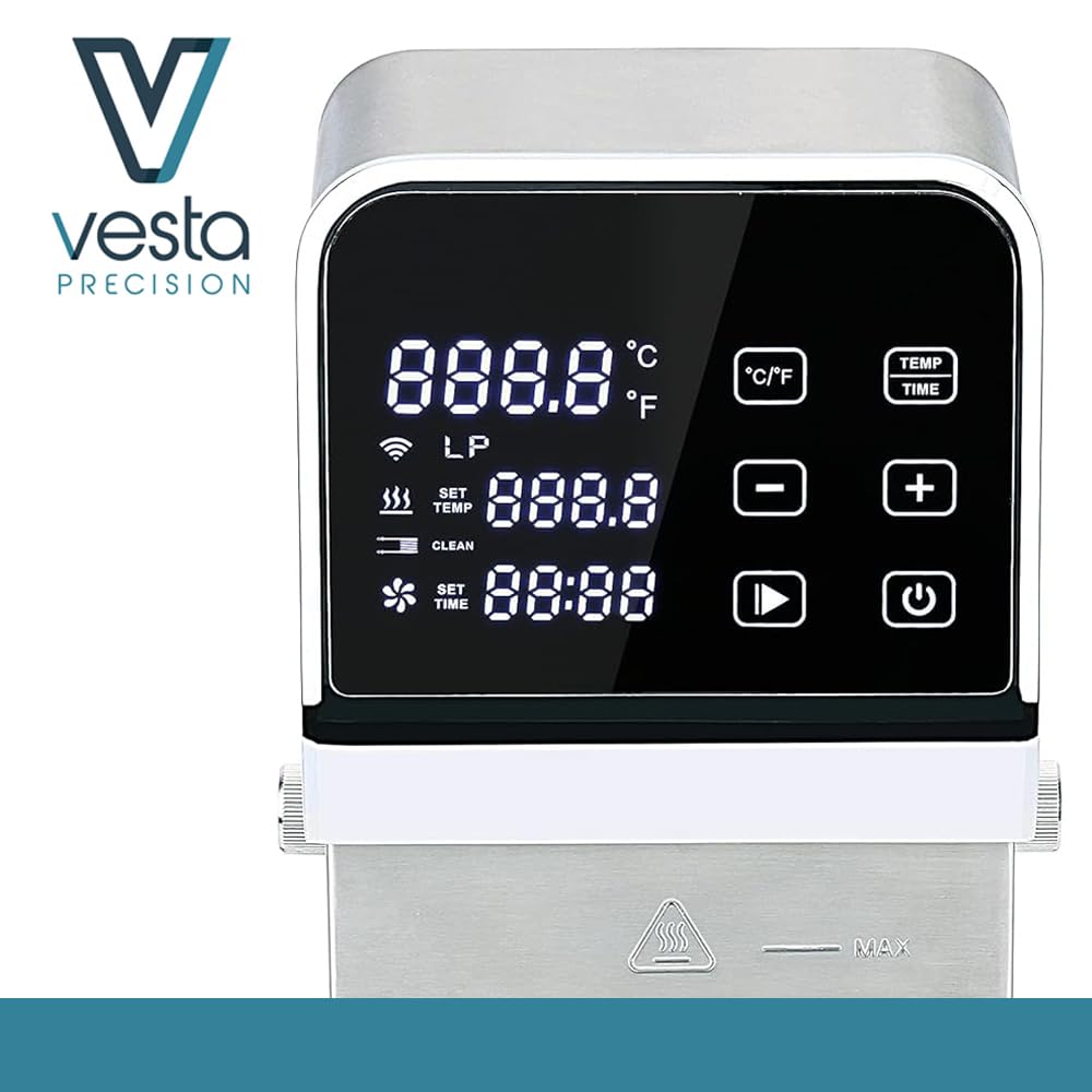 **Vesta Precision Termocirculador Profesional SV330 – Cocina a Baja Temperatura con Wi-Fi y Temporizador, 2300W