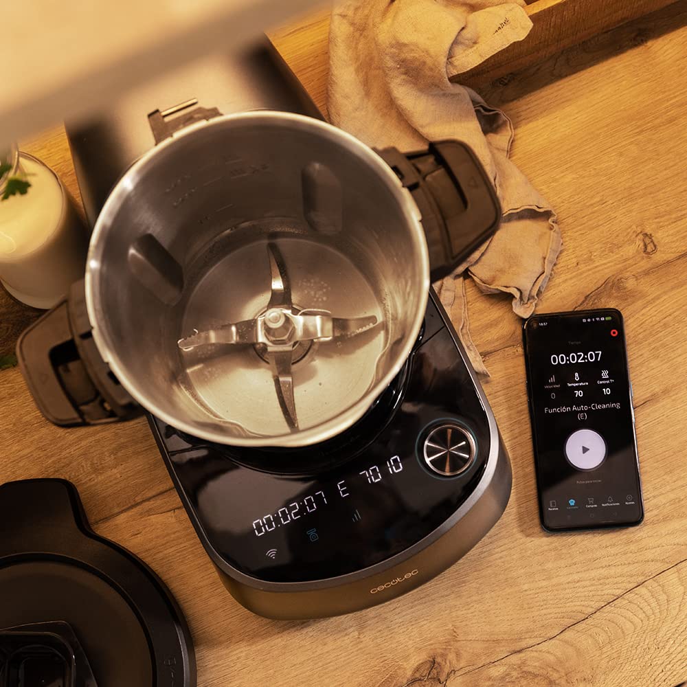 Facelle Batidora Amasadora Profesional 8.5L 2000W | Robot de Cocina Silencioso con 6 Velocidades y Pulso | Bol de Acero Inoxidable | Ideal para Pan y Repostería