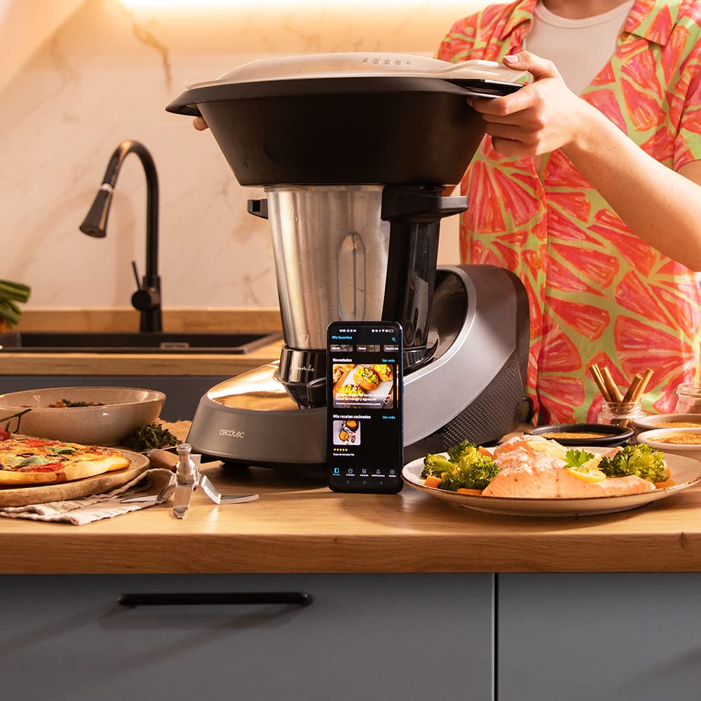 Facelle Batidora Amasadora Profesional 8.5L 2000W | Robot de Cocina Silencioso con 6 Velocidades y Pulso | Bol de Acero Inoxidable | Ideal para Pan y Repostería