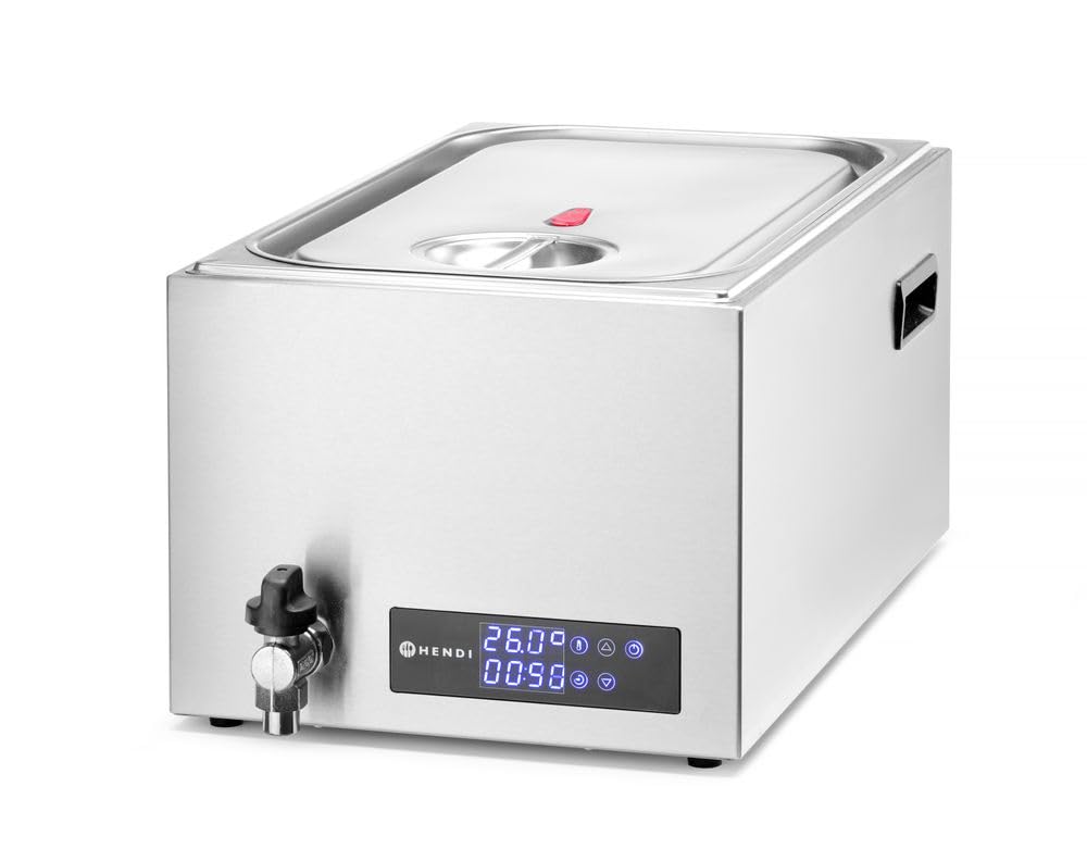 HENDI Sistema de Sous-Vide GN 1/1 - Capacidad 20 L - 230V / 600W - Dimensiones 335 x 540(H) x 310 mm