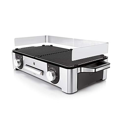 Parrilla Eléctrica WMF Lono Mastergrill - 2400W, Cromargan®, Doble Placa Antiadherente
