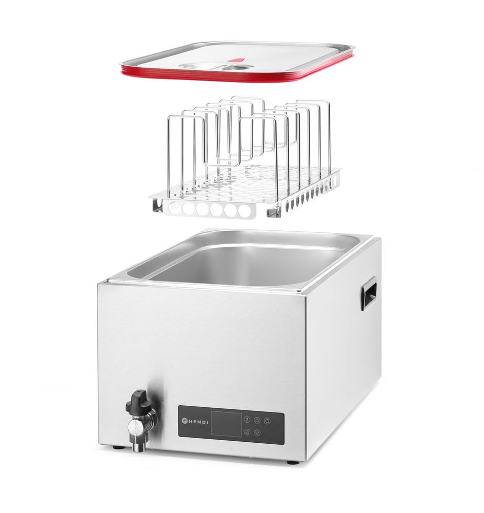 HENDI Sistema de Sous-Vide GN 1/1 - Capacidad 20 L - 230V / 600W - Dimensiones 335 x 540(H) x 310 mm