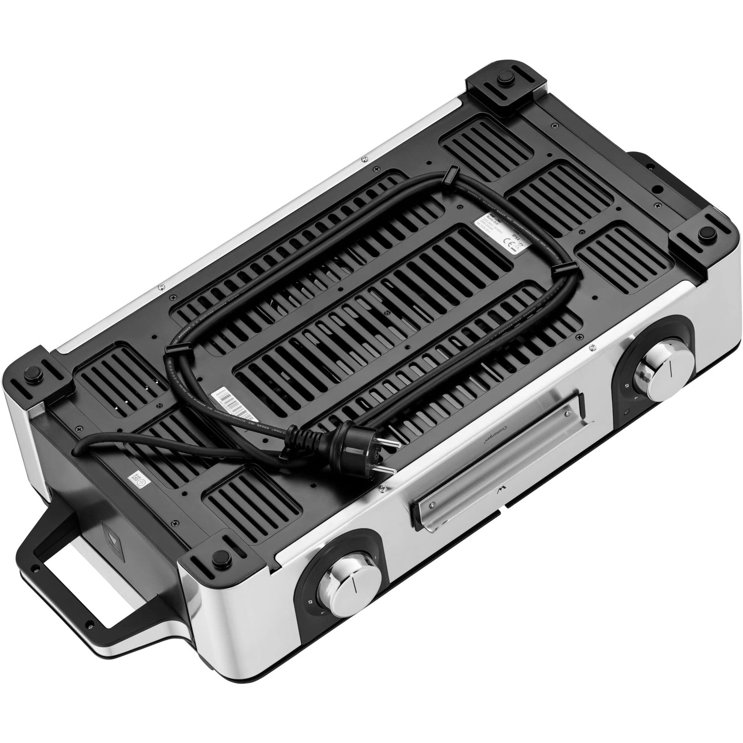 Parrilla Eléctrica WMF Lono Mastergrill - 2400W, Cromargan®, Doble Placa Antiadherente