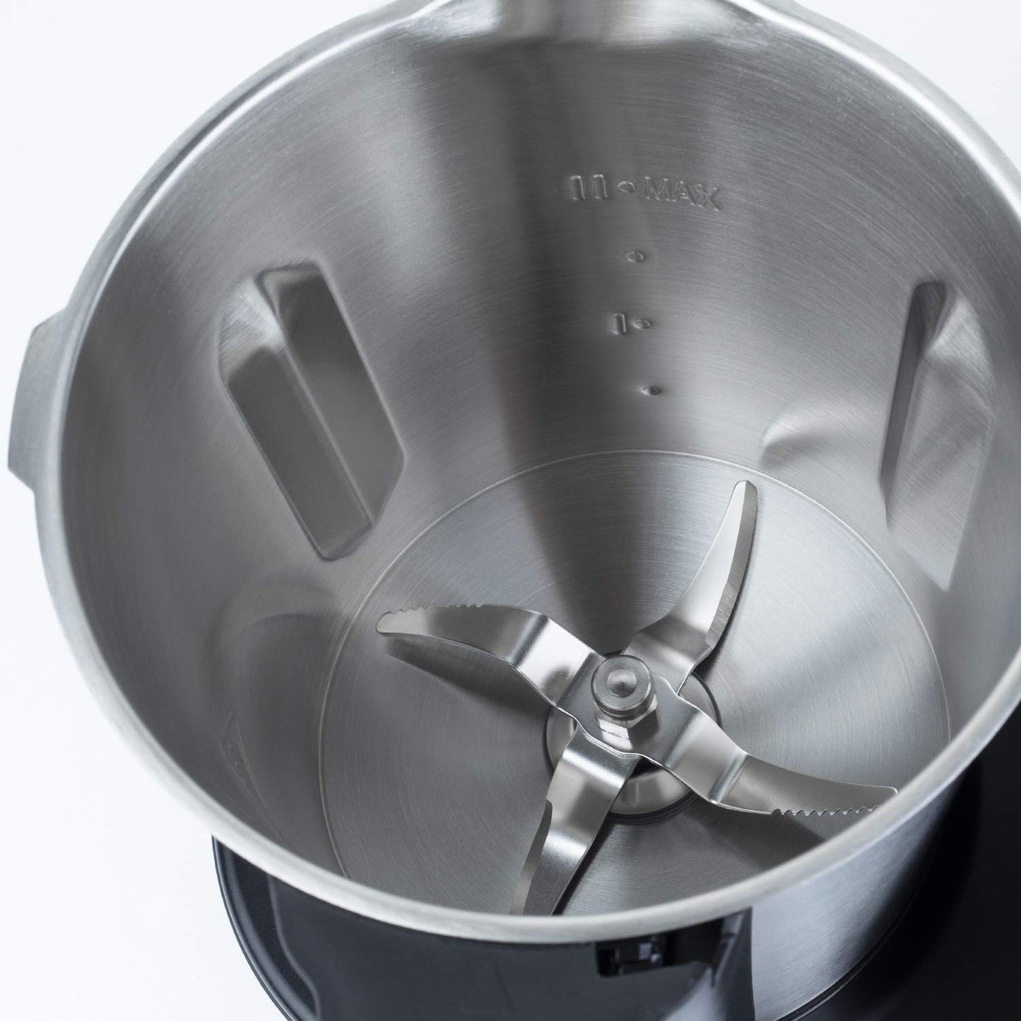 H.Koenig HK8 Robot de cocina inteligente multifunción, profesional 2L, 1000W, 30+ Funciones de Cocción, Velocidad Turbo 10, Temperatura de 37 a 120°C, Hasta 4 preparaciones al mismo tiempo