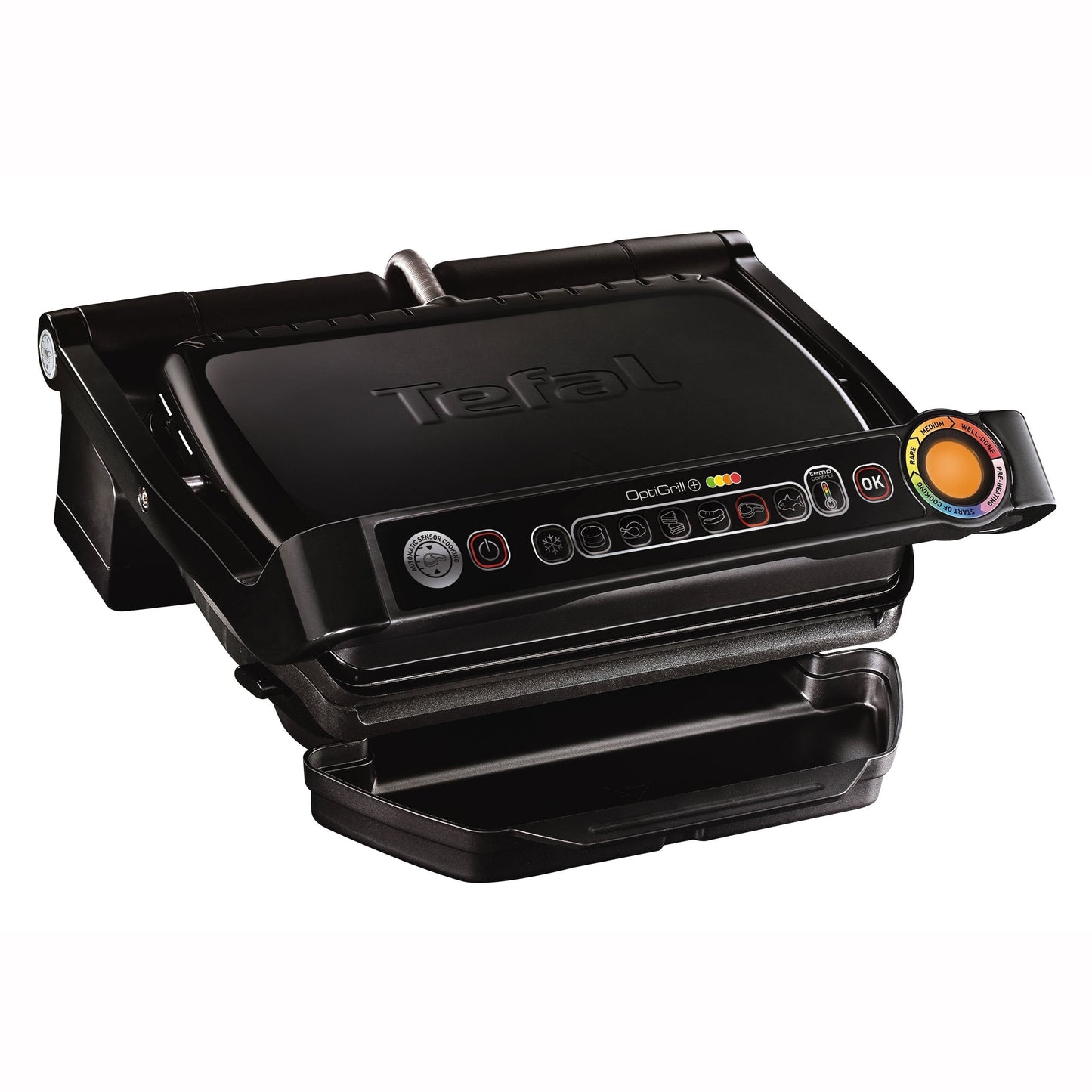 Tefal Grill OptiGrill+ black Schwarz