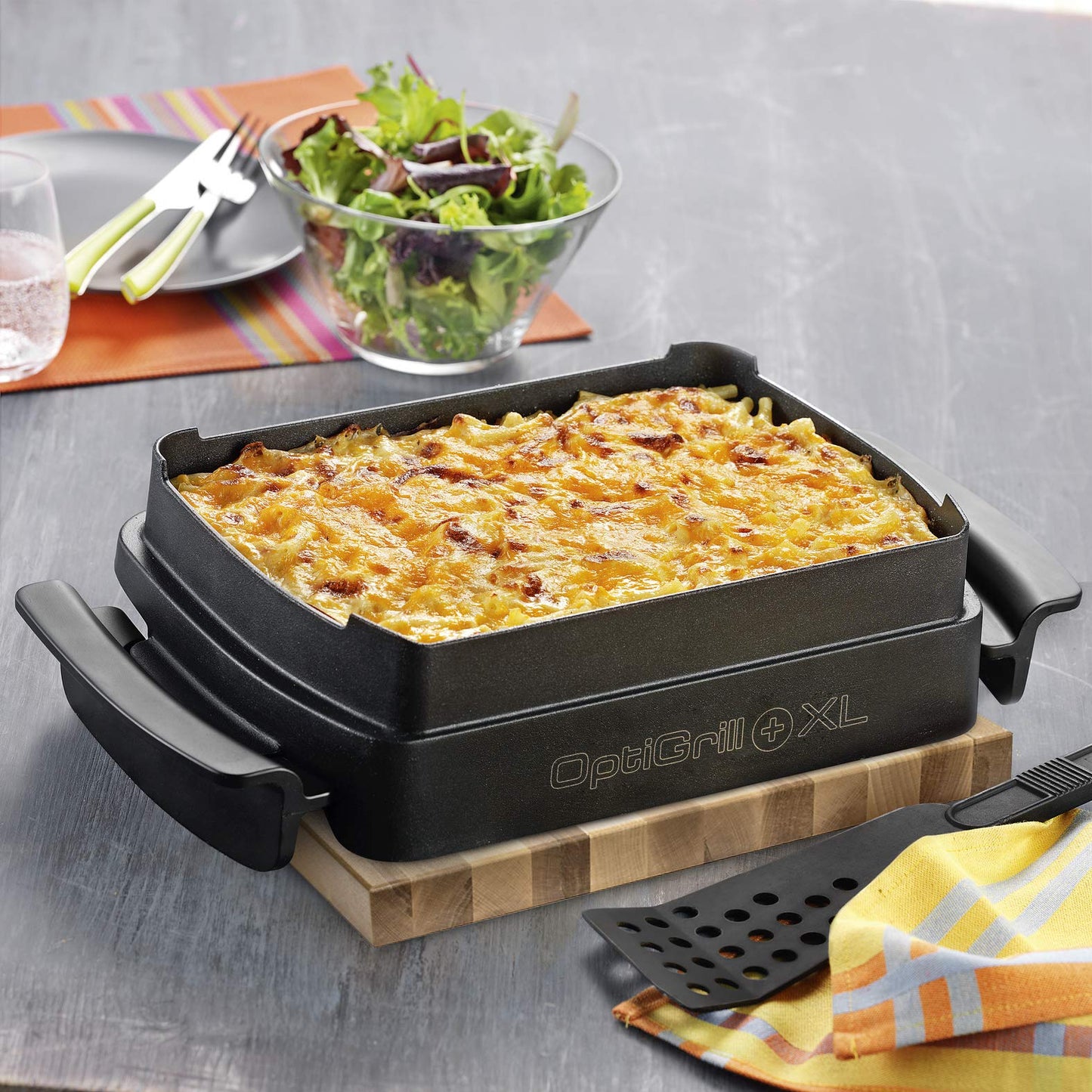 Tefal Grill OptiGrill+ black Schwarz
